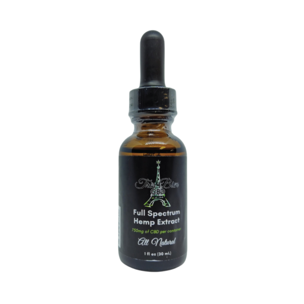 750mg Full Spectrum Tincture Natural Flavor