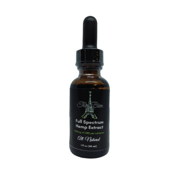 1000mg Full Spectrum Tincture 30ml