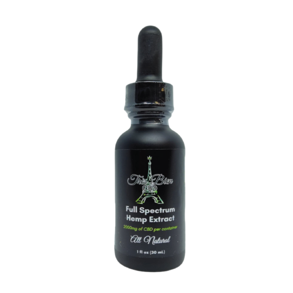 2000mg Full Spectrum Tincture 30ml